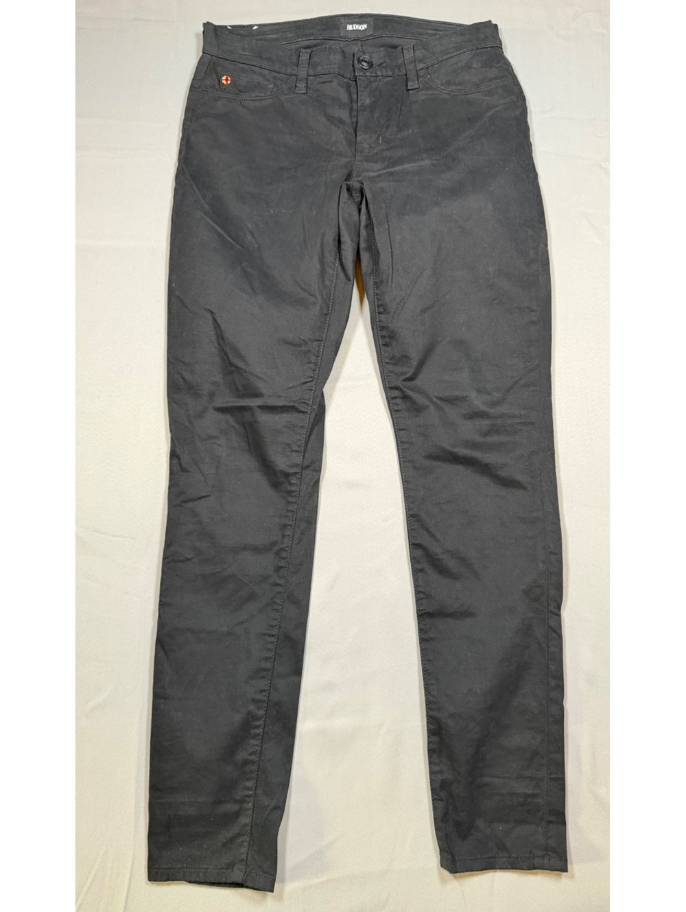 Hudson Nico Super Skinny Midrise black jeans